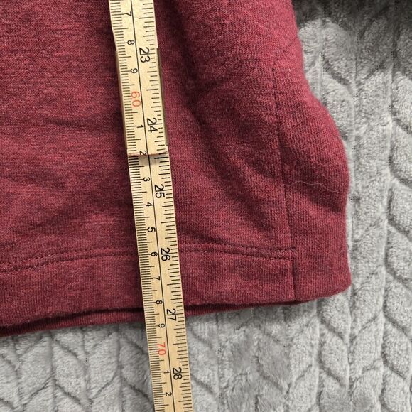 Soft Surroundings Angie Tunic Sweater Shirt Zip Cowl Neck Size M Red NEW - Picture 6 of 7